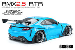 Side view of MST RMX 2.5 RTR 1:10 RWD Brushless RC Drift Car, Ready to Run model GR86RB - 533913LB