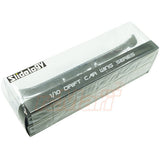 1/10 RC Drift Car Spoiler Deck & Spoiler Mounts, Carbon Style