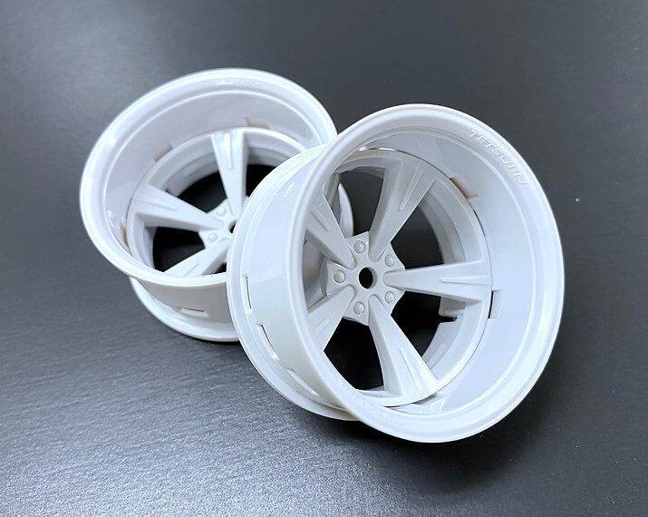 Tetsujin 1/10 Mandarin Style Wheel Set with adjustable offsets (6mm, 9mm, 12mm) for RC drift cars TT-7649