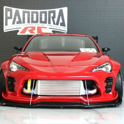 Pandora Toyota GT86 ZN6 BN Sports 1/10 scale RC body shell, 207mm, unpainted, model PAB-3199, ready for custom paint jobs