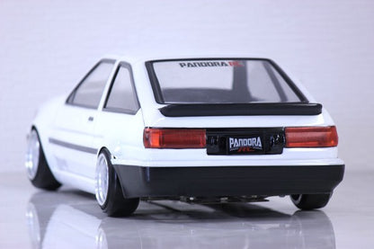 RC drift body shell Pandora RC Toyota AE86 Corolla Levin PAB-3177