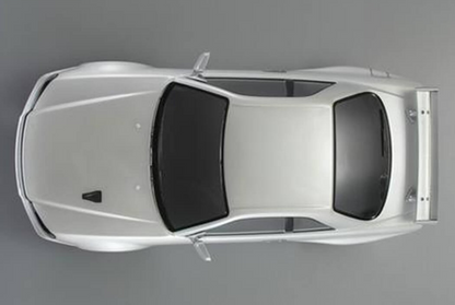Killerbody Nissan Skyline R34 1/10 RC body shell metallic white KB48644