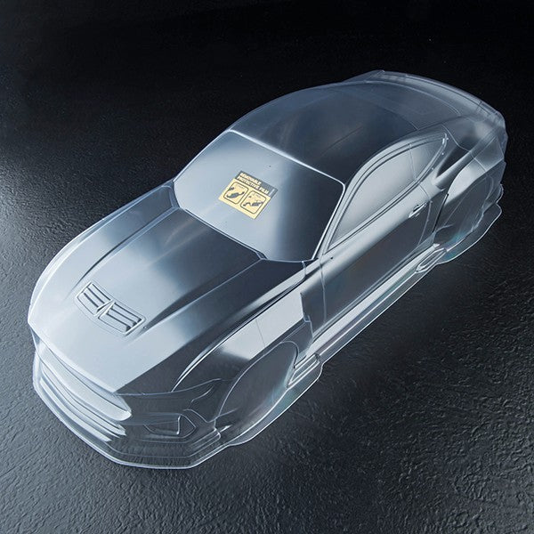 mst mustang rc drift car body shell 276mm unpainted 720027