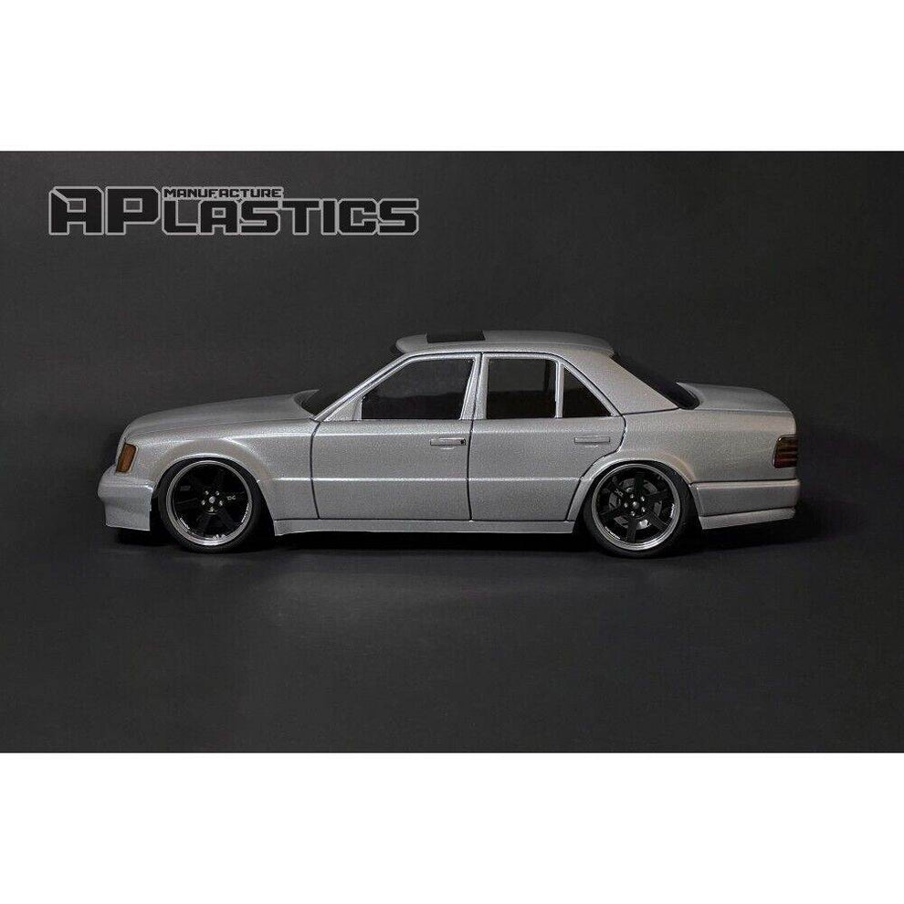 APlastics Mercedes W124 E500 Body Shell 1/10 Drift (195mm) Drift