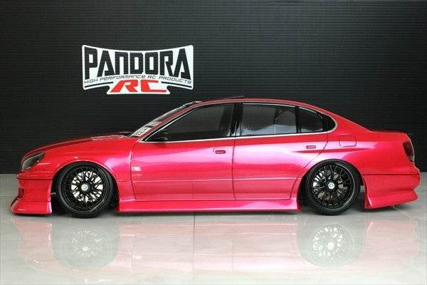 1-10 scale pandora toyota aristo bn sports rc drift body shell side profile