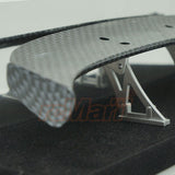 1/10 RC Drift Car Spoiler Deck & Spoiler Mounts, Carbon Style