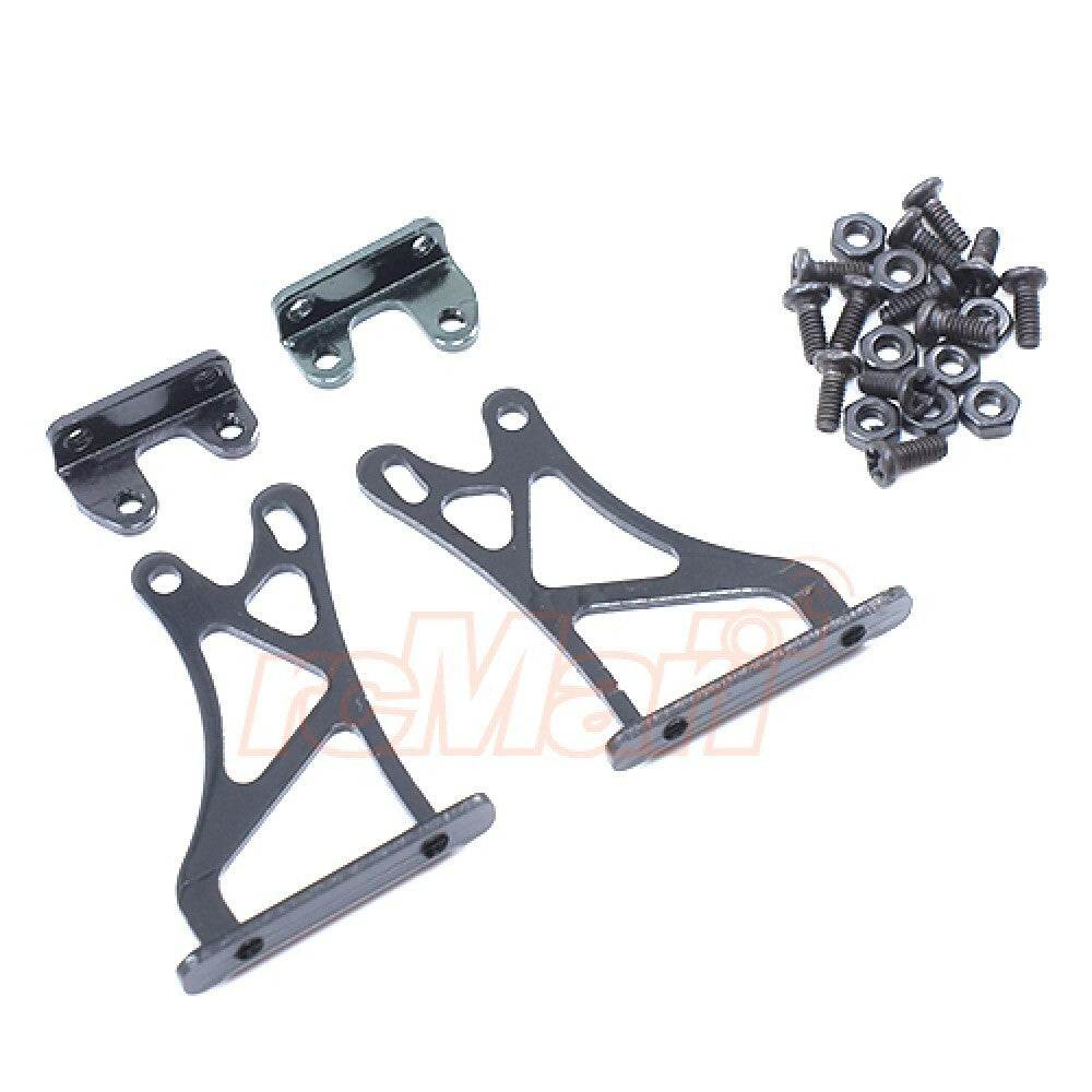 RC Body Rear Spoiler Mount Set 1/10 Aluminium - Slidelogy