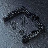 Close-up of MST FRX Aluminium Rear Battery Mount Connector, Model 210713BK, for RC vehicles