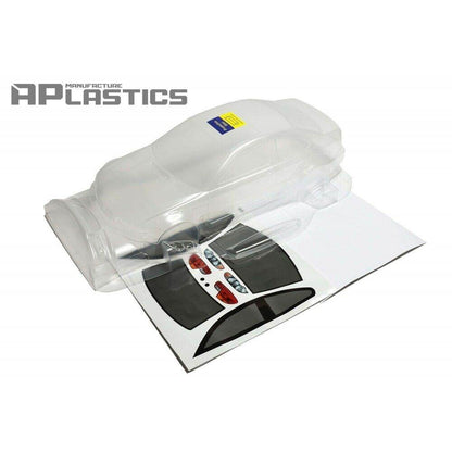 clear unpainted bmw rc drift shell 198mm