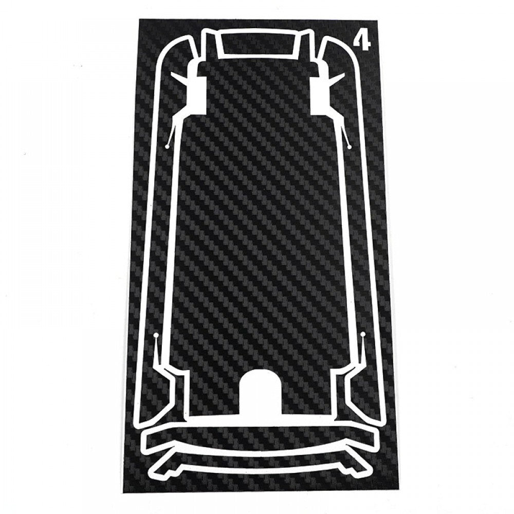 Xtra Speed XS-59090 Futaba 10PX Carbon Radio Sticker Decal Set Transmitter Skin4