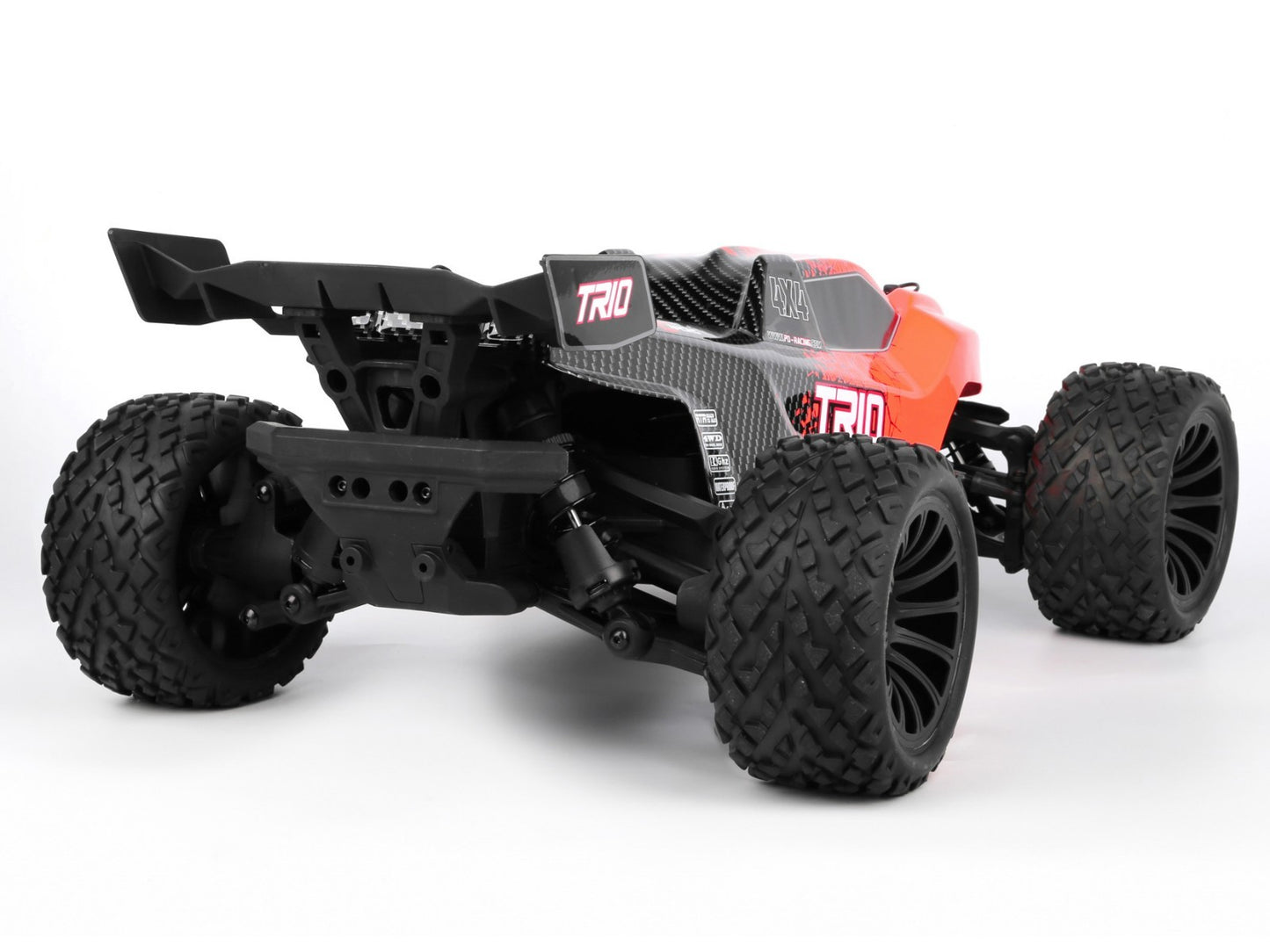 RC truggy 1/10 scale four wheel drive off road truck