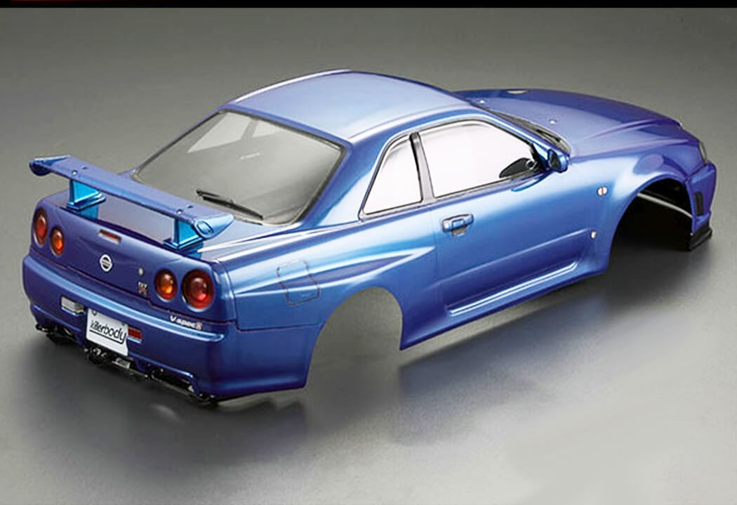 Killerbody Nissan Skyline R34 body shell rear light detail