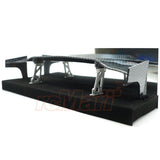 1/10 RC Drift Car Spoiler Deck & Spoiler Mounts, Carbon Style - Yokomo - Tamiya