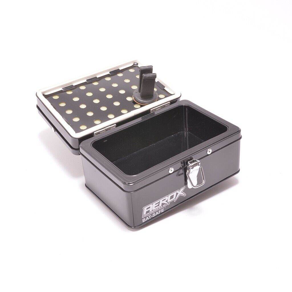 AEROX BAT-SAFE Mini LiPo Charging Safe Box, fireproof and compact for safe battery handling