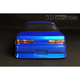 1:10 RC Nissan S13 Odyvia Body Shell, Clear Unpainted, 205mm, Aplastics - UK