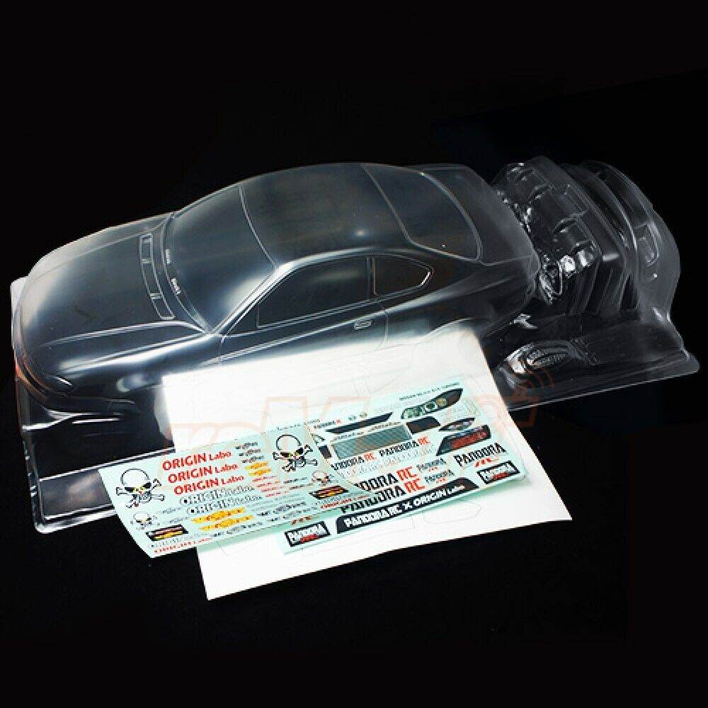 Pandora RC Nissan Silvia S15 Origin 1/10 RC Bodyshell, 198mm, Unpainted PAB-3148