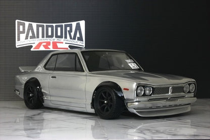 RC drift body shell Nissan Skyline HT 2000GT-R 1/10