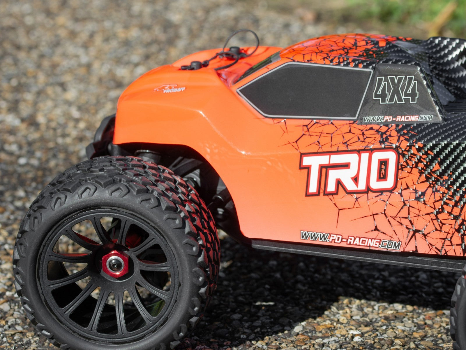 RC truggy PD Racing TR10 3-4S brushless ready to run