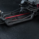 Close-up of MST FRX 2.5mm Carbon Lightweight Bulkhead Brace Set, #210715