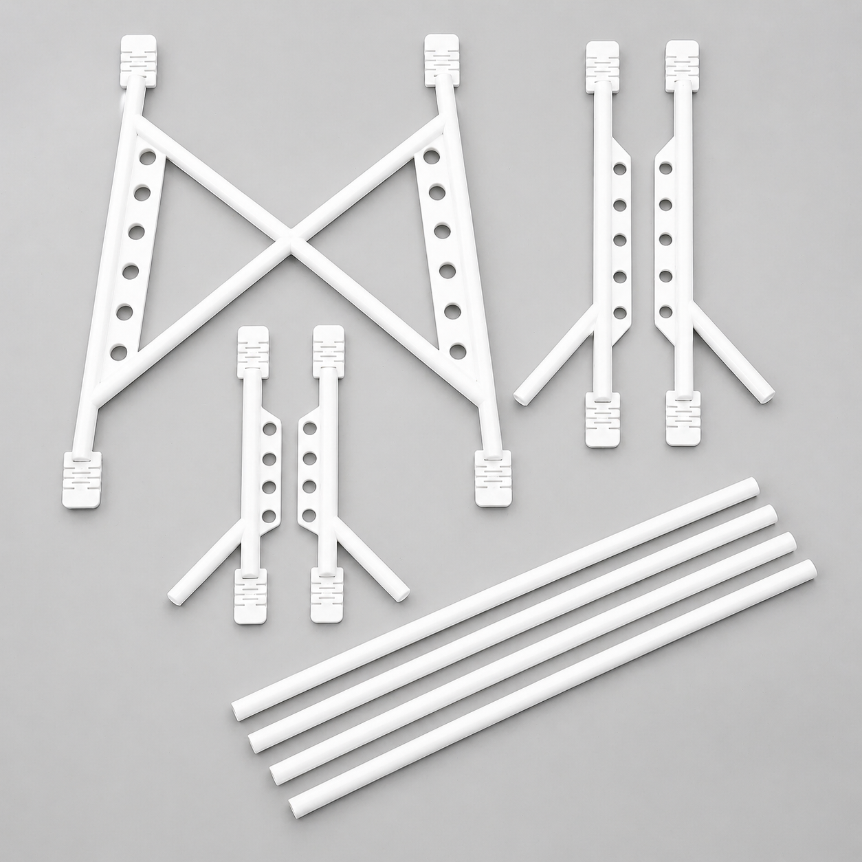 RC Body Shell Roll Cage 1/10 Scale - White
