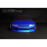 1:10 RC Nissan S13 Odyvia Body Shell, Clear Unpainted, 205mm, Aplastics - UK