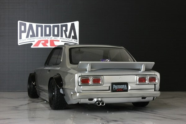 RC drift body shell Pandora RC Nissan Skyline Hakosuka PAB-3203