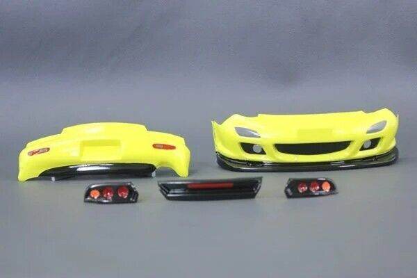 Pandora RC Mazda RX7 FD3S 1/10 scale RC bodyshell, 194mm, unpainted, model PAB-3122