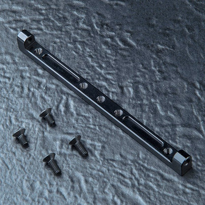 MST FRX Lower Deck Brace 210721BK - black anodised aluminium