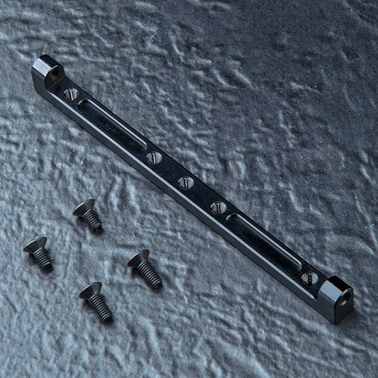 MST FRX Lower Deck Brace 210721BK - black anodised aluminium