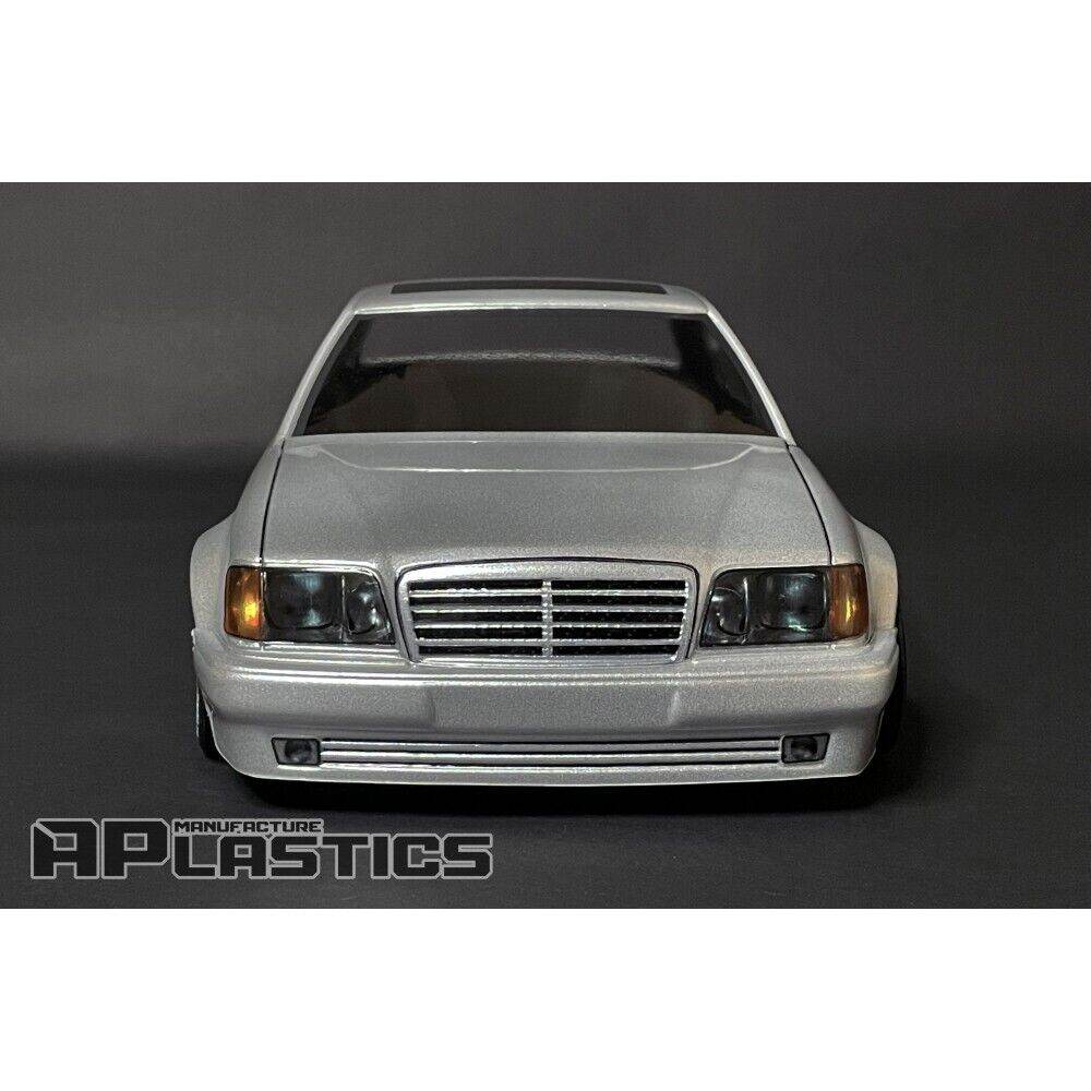 classic mercedes rc body shell for 1/10 drift car