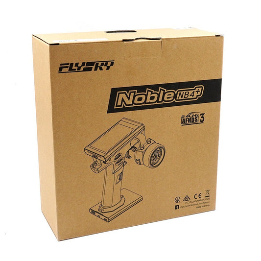FlySky Noble NB4 Plus 2.4GHz 4CH RC Transmitter Radio + FGR4B Receiver (English)