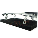 1/10 RC Drift Car Spoiler Deck & Spoiler Mounts, Carbon Style - Yokomo - Tamiya