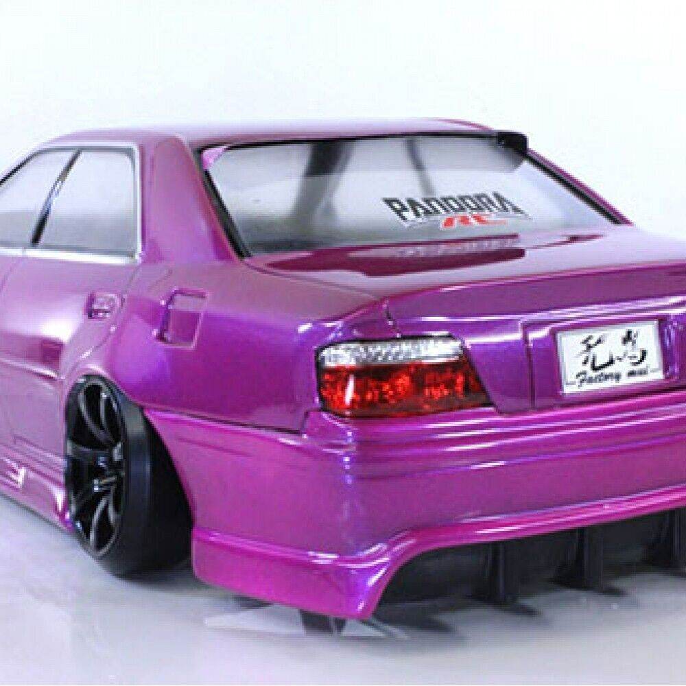 Pandora Toyota Chaser JZX100 Origin 1/10 scale RC bodyshell, 197mm, model PAB-3156, ready for custom painting