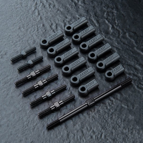 MST RMX4 Full Turnbuckle Set Aluminium Upgrade - 210739BK
