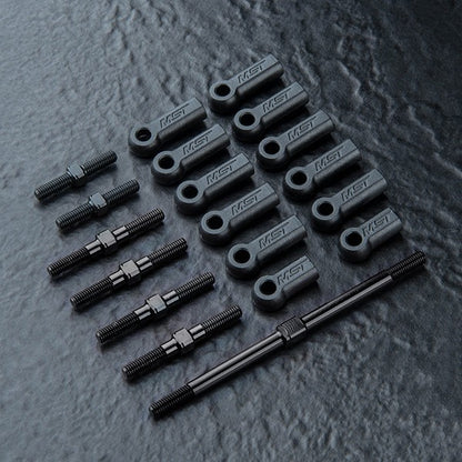 MST RMX4 Full Turnbuckle Set Aluminium Upgrade - 210739BK