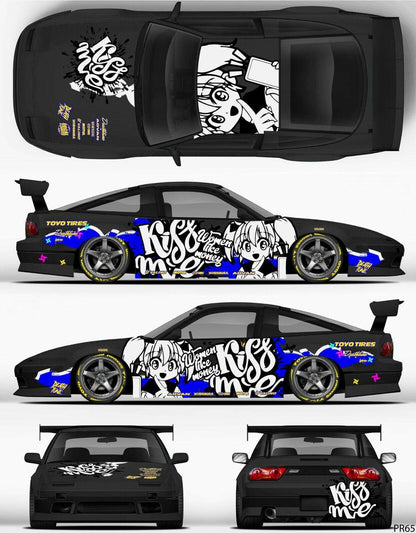 SticklabelRC 1:10 RC Car Body Shell Livery, Decal Sticker Graphics Set - 60+ Designs