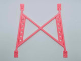 RC Body Shell Roll Cage, Universal, 1:10 Scale, For RC Drift Car, Touring Or Rally Car Pink Rear