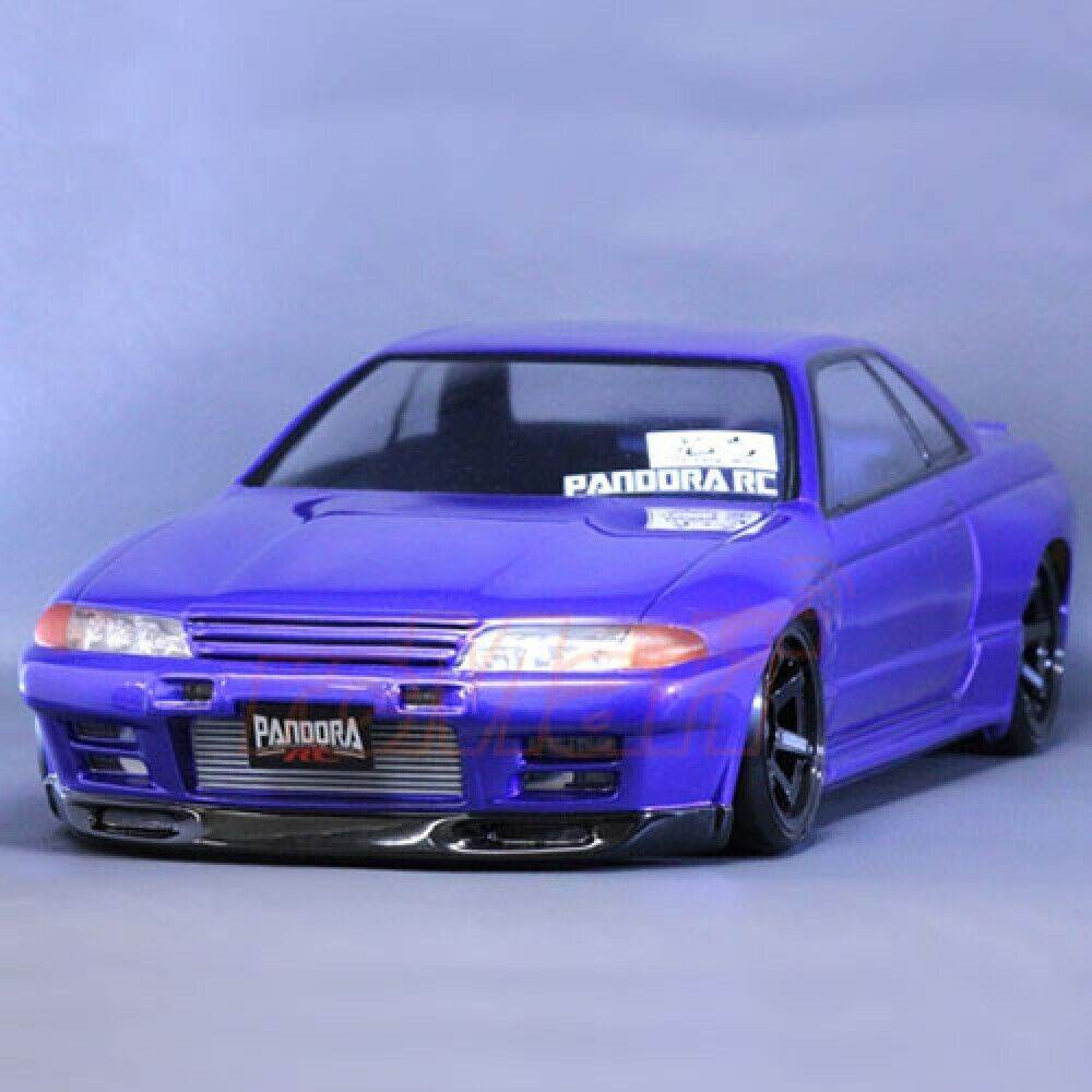 Pandora RC Nissan Skyline BNR32 GTR 1/10 Scale 195mm Unpainted RC Body Shell PAB-3129