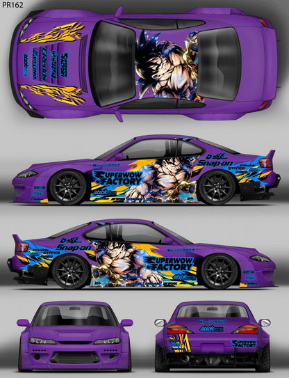 SticklabelRC 1:10 RC Car Body Shell Livery, Decal Sticker Graphics Set - 60+ Designs