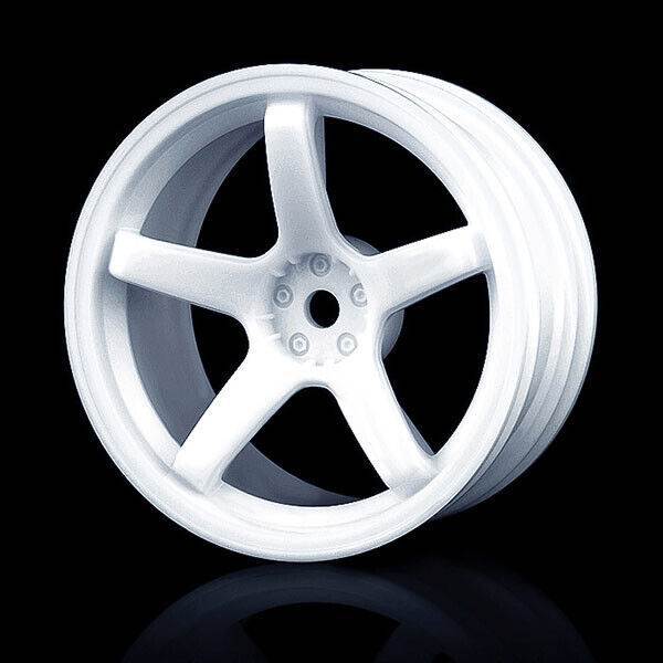 5 spoke rc drift wheels lightweight plastic 832004W