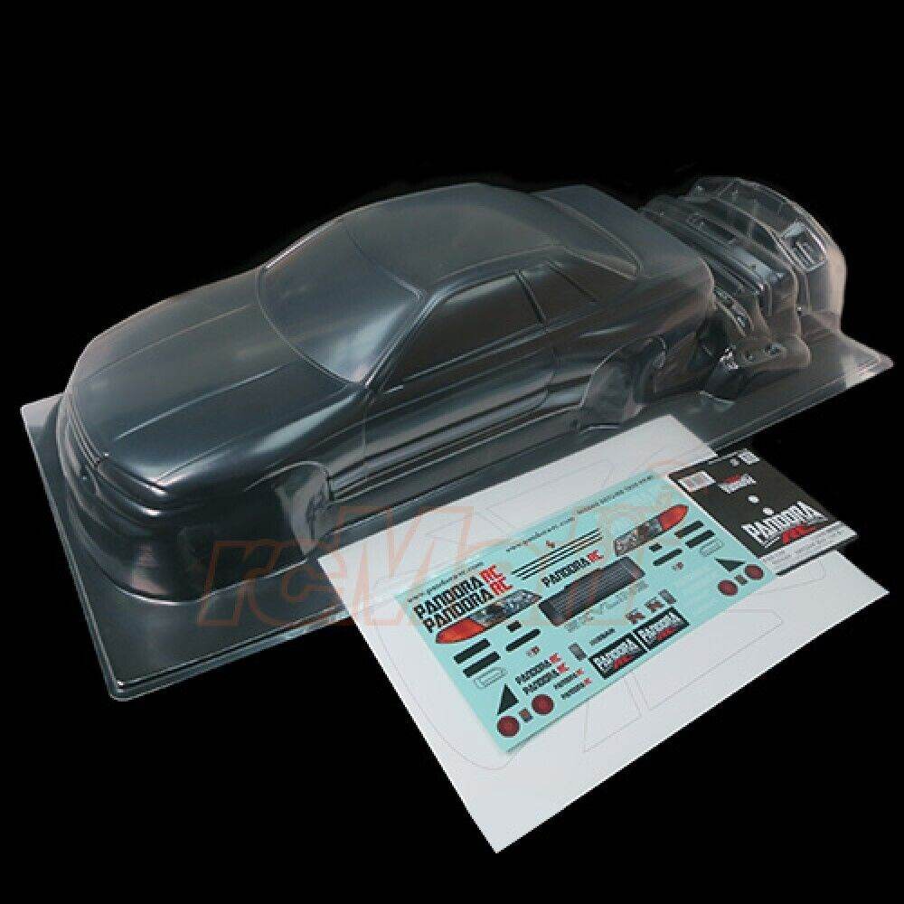 Pandora RC Nissan Skyline BNR32 GTR 1/10 Scale 195mm Unpainted RC Body Shell PAB-3129