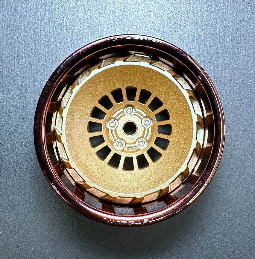 tetsujin bowler super rim rc drift wheels adjustable offset 1/10