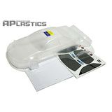Aplastics 1:10 RC Nissan R34 GTR Body Shell, Clear Unpainted, 196mm