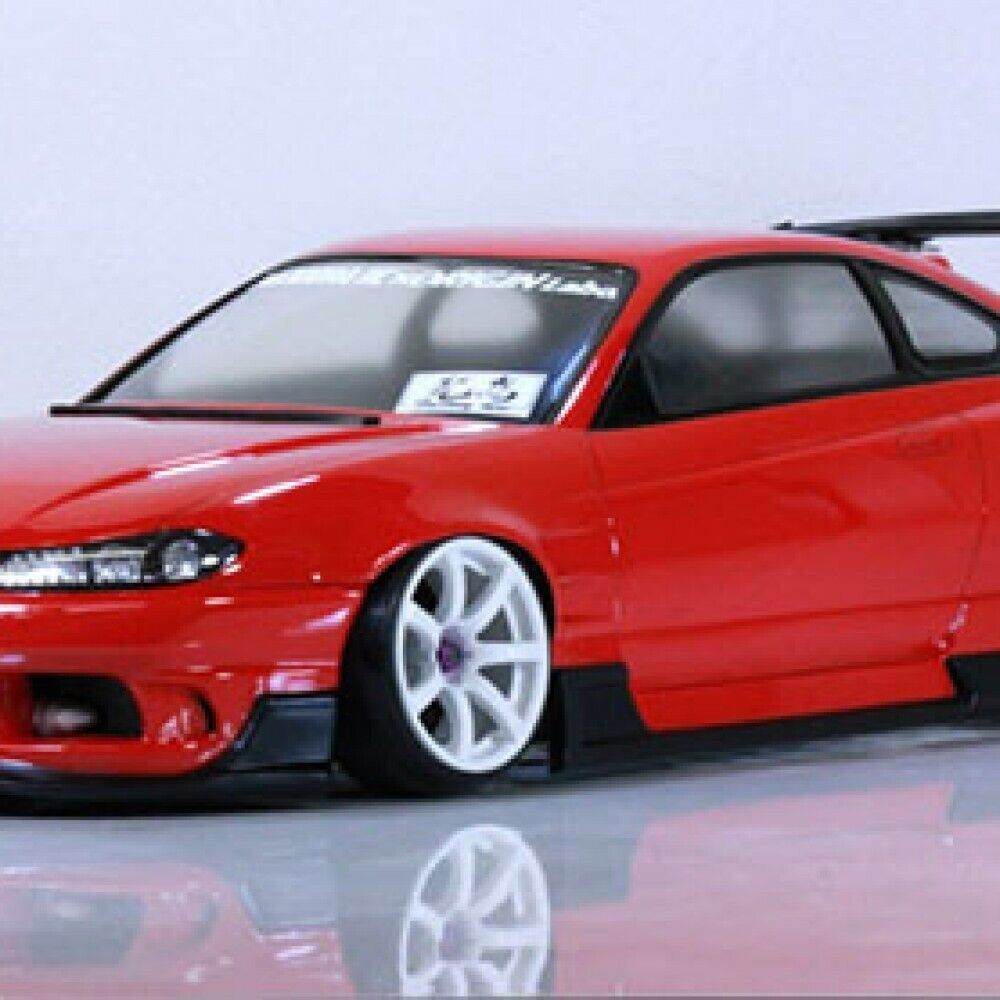 Pandora RC Nissan Silvia S15 Origin 1/10 RC Bodyshell, 198mm, Unpainted PAB-3148