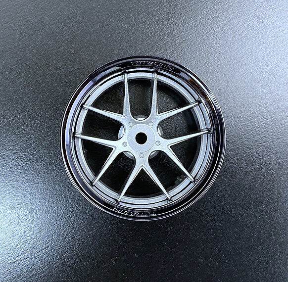 tetsujin jasmine rc drift wheels close-up – real metal finish
