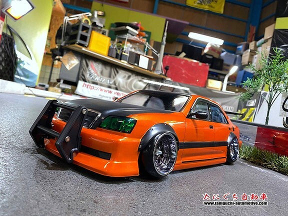 Tetsujin RC Toyota Hyper Crown 1/10 RC drift body shell
