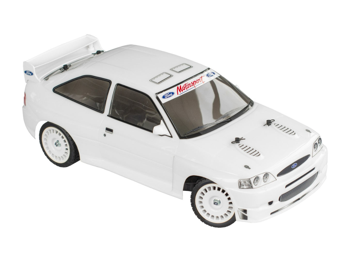 RC rally car Ford Escort Cosworth model kit