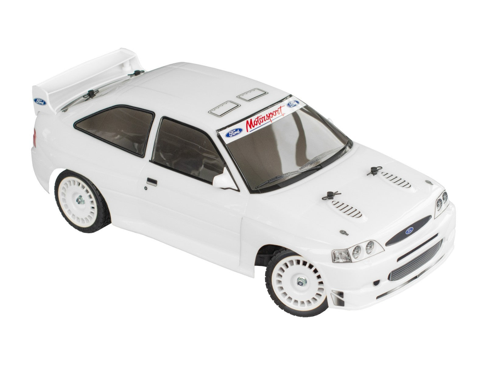 RC rally car Ford Escort Cosworth model kit