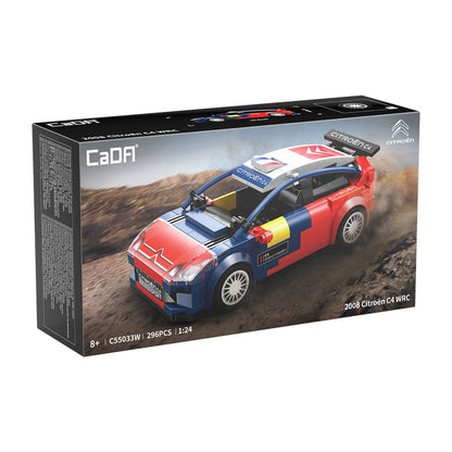 CaDA model building kit Citroen C4 WRC 2008 1/24 - C55033W