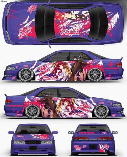 SticklabelRC 1:10 RC Car Body Shell Livery, Decal Sticker Graphics Set - 60+ Designs